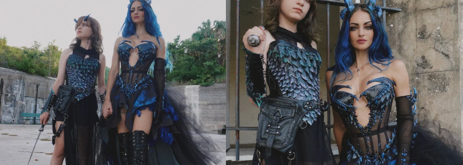 Dragon Corset Dress